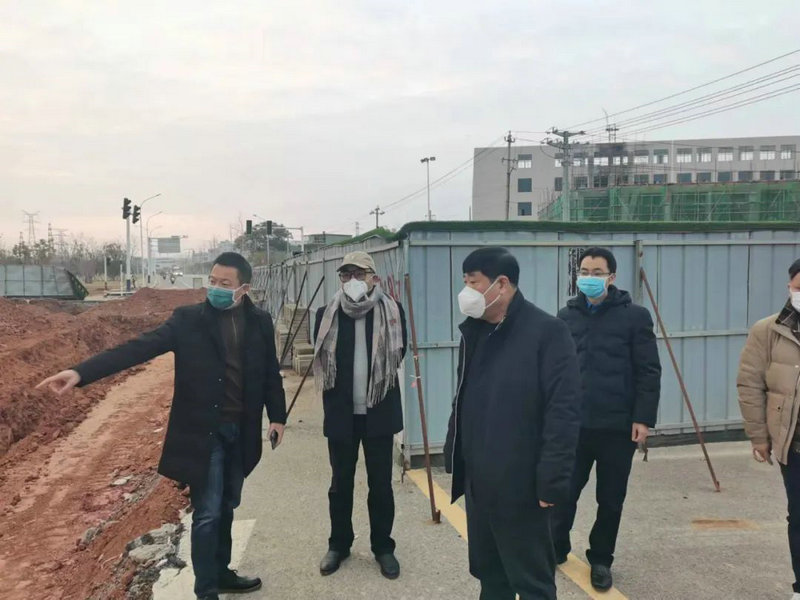 吳國金、胡應庚一行人赴華冶科工及上海城建考察洽談